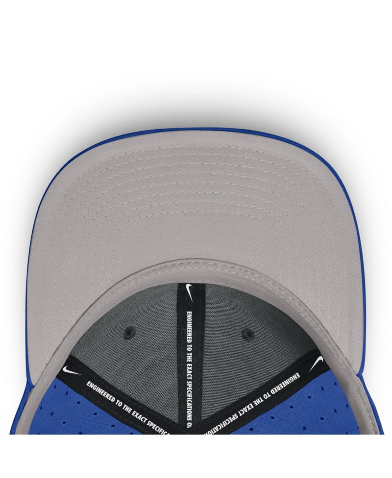 Men's Royal Duke Blue Devils On-Field Dugout True Performance Fitted Hat