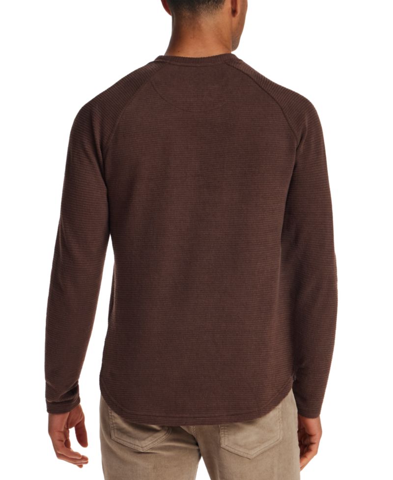Men's Ribbed Raglan Crewneck T-Shirt
