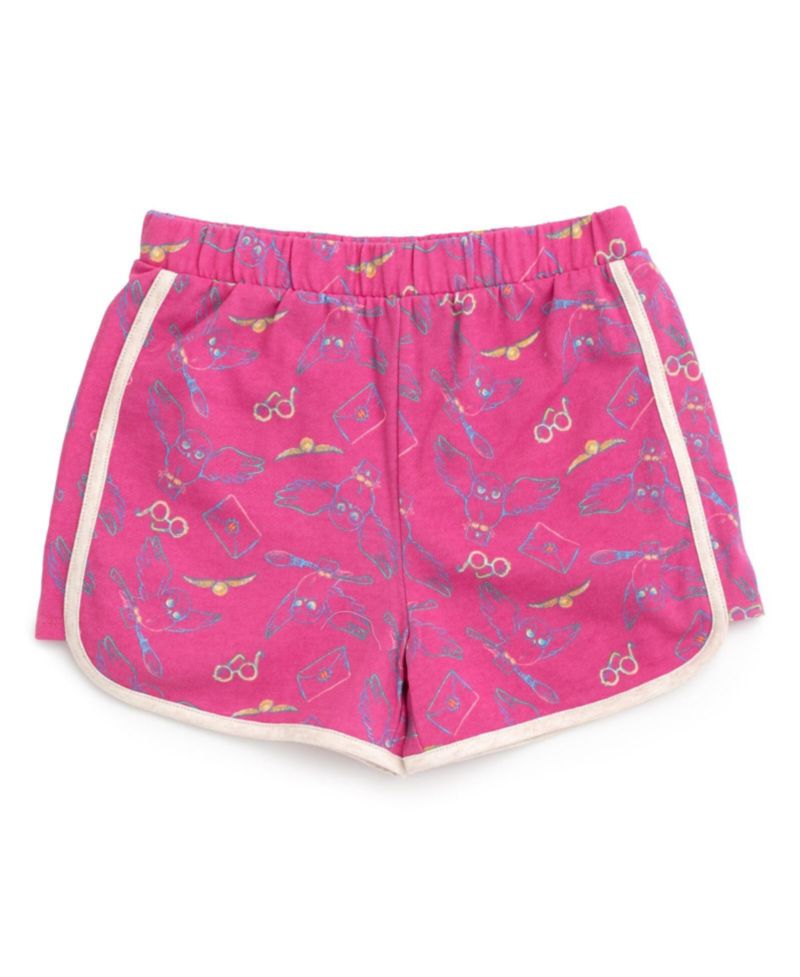 Girls Hedwig Owl Tank Top Dolphin and French Terry Shorts to