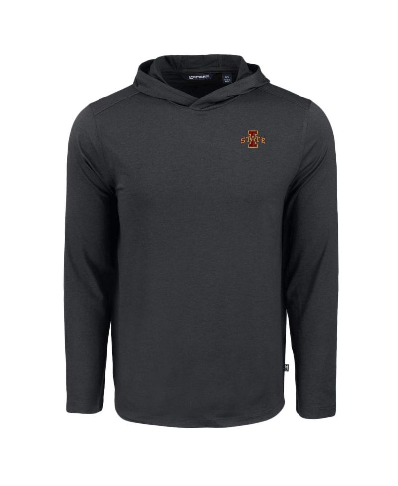 Men's Black Iowa State Cyclones Coastline Epic Comfort Eco Long Sleeve Hoodie