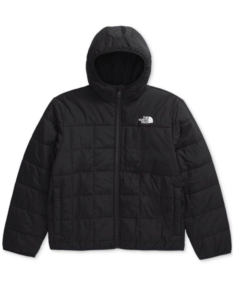 Big Boys Shasta Reversible Full-Zip Hooded Jacket