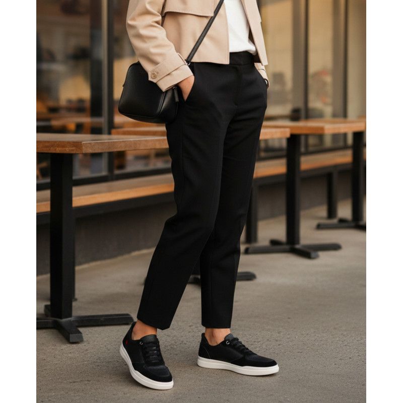Womens Main Street Hands-Free Slip On Technology Fashion Sneakers