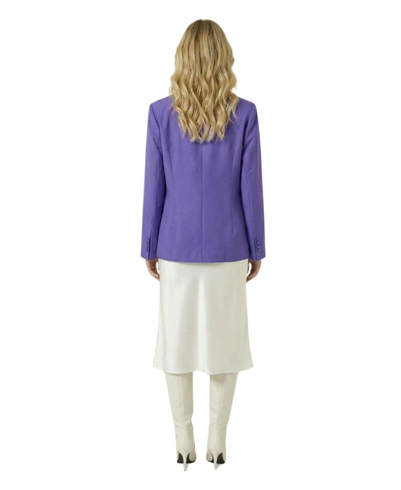 Women's 3D Floral Applique Structured-Fit Blazer