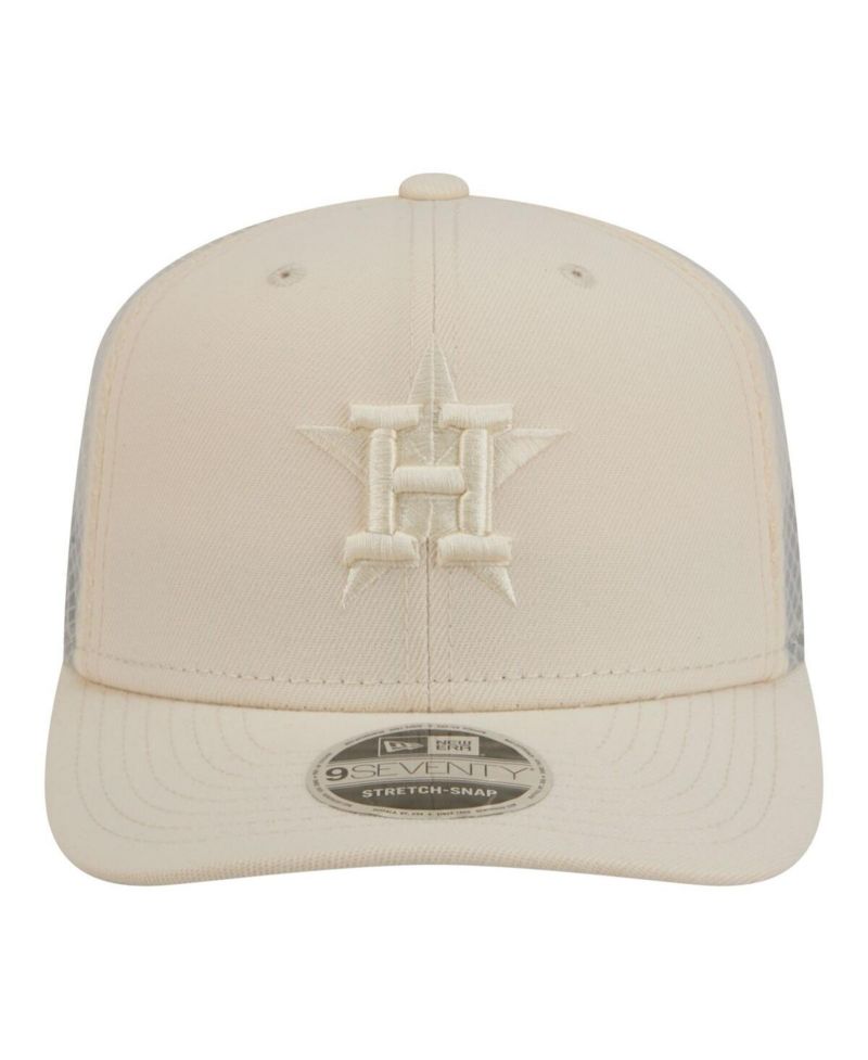 Men's Light Beige Houston Astros Color Pack 9SEVENTY Trucker Adjustable Hat