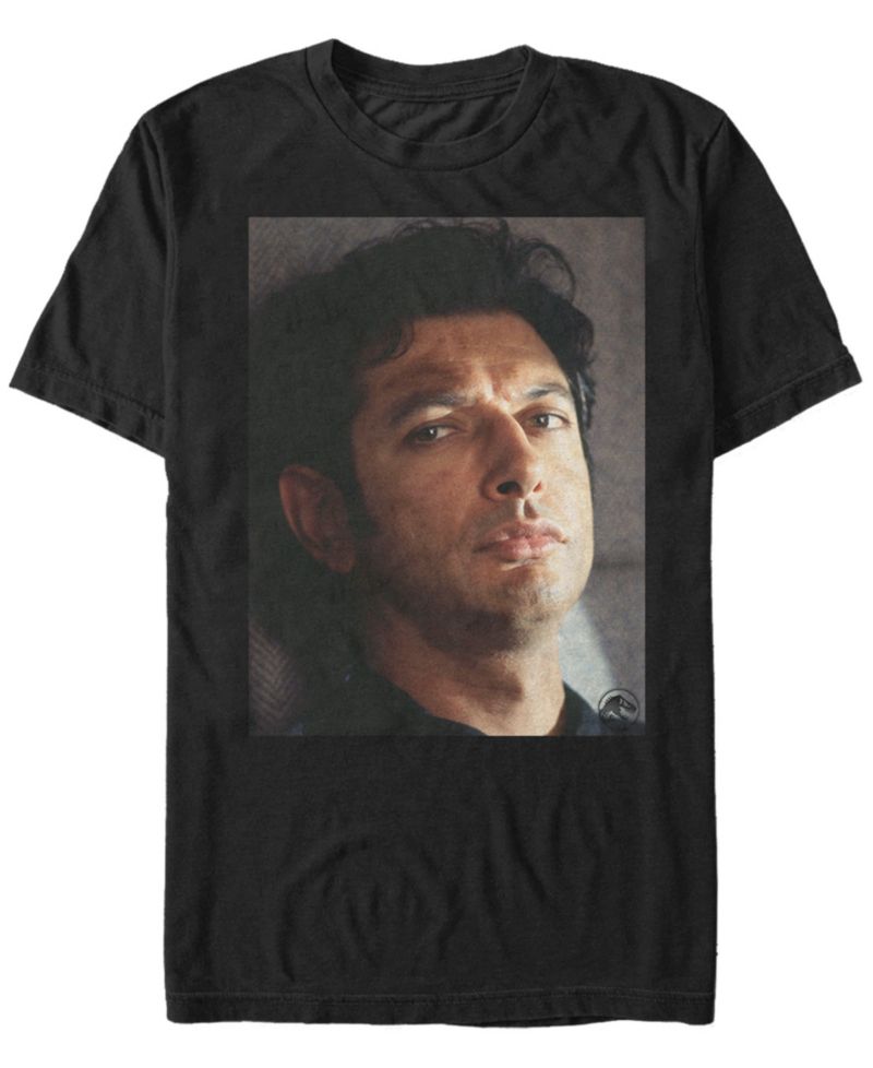 Jurassic Park Men's Jeff Goldblum Stare Short Sleeve T-Shirt
