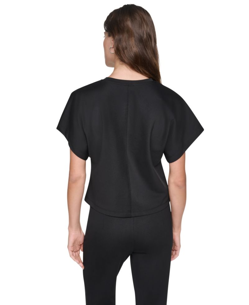 Women's Dolman-Sleeve Zip-Pocket Shirt