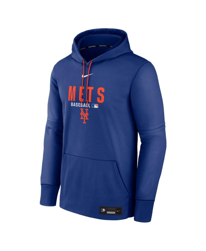 Men's Royal New York Mets Authentic Collection Therma-FIT Hoodie