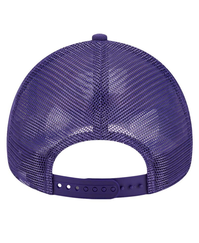Men's Purple/Orange Phoenix Suns Tip Off A-Frame Trucker 9FORTY Adjustable Hat