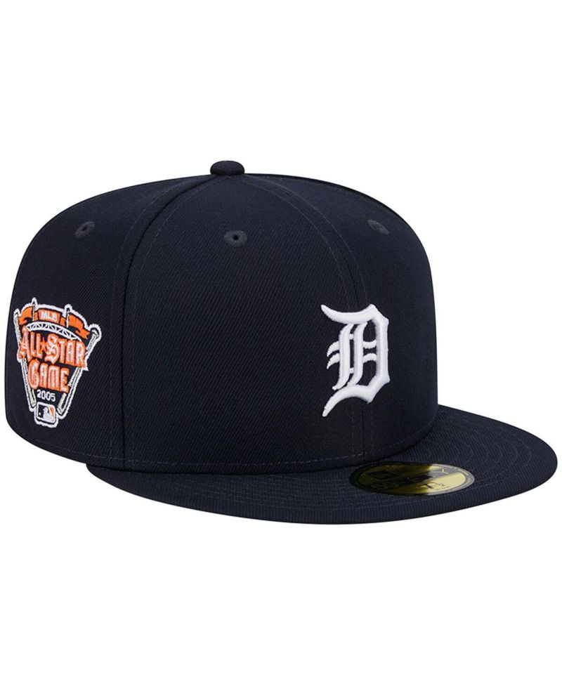 Men's Navy Detroit Tigers 2005 All Star Game Team Color 59FIFTY Fitted Hat
