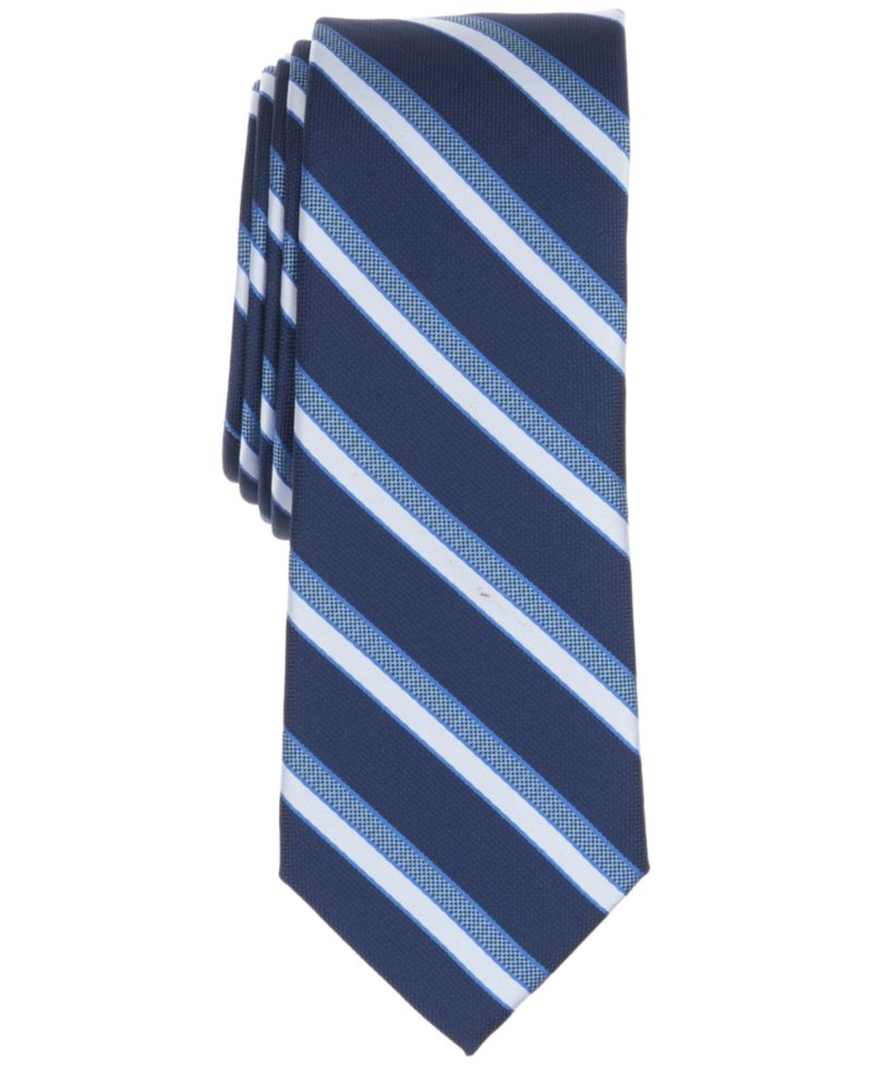 Men's Weston Stripe Skinny Tie