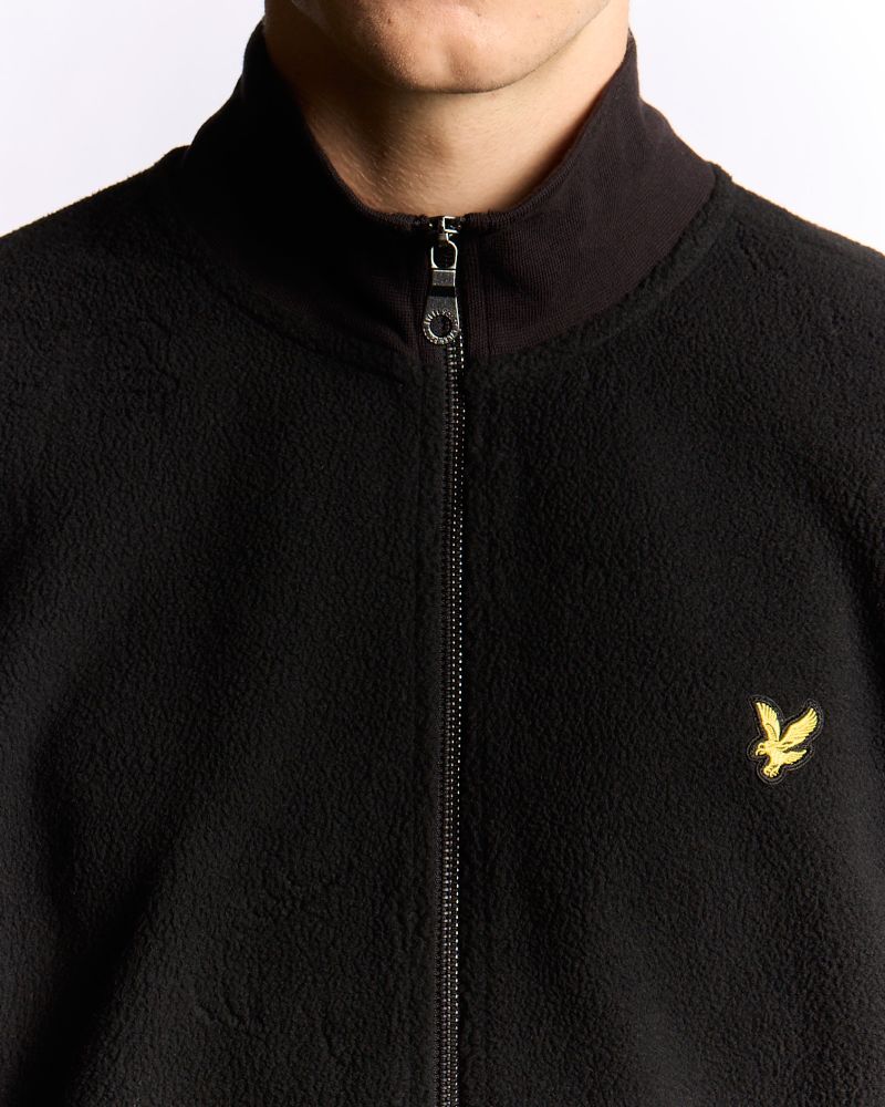 Men's Long Sleeve Polar Fleece Track Jacket