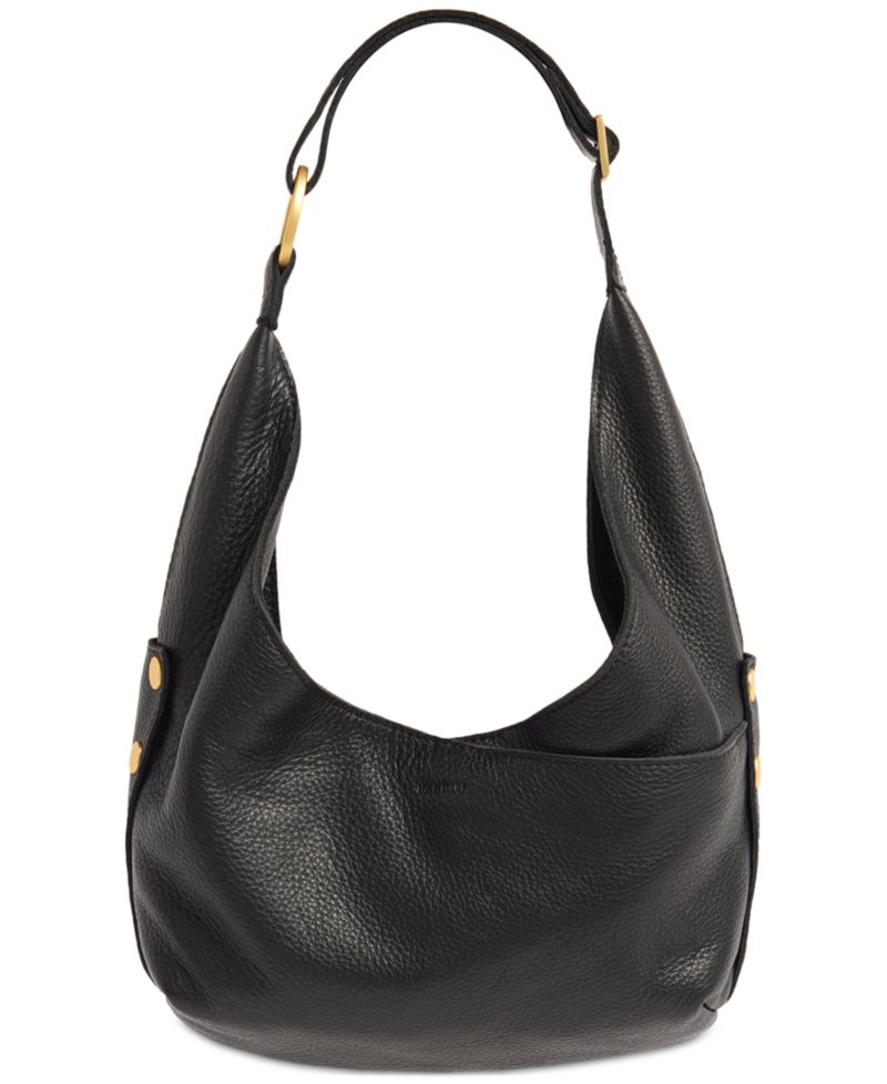 Tom Zipper Small Leather Hobo Handbag