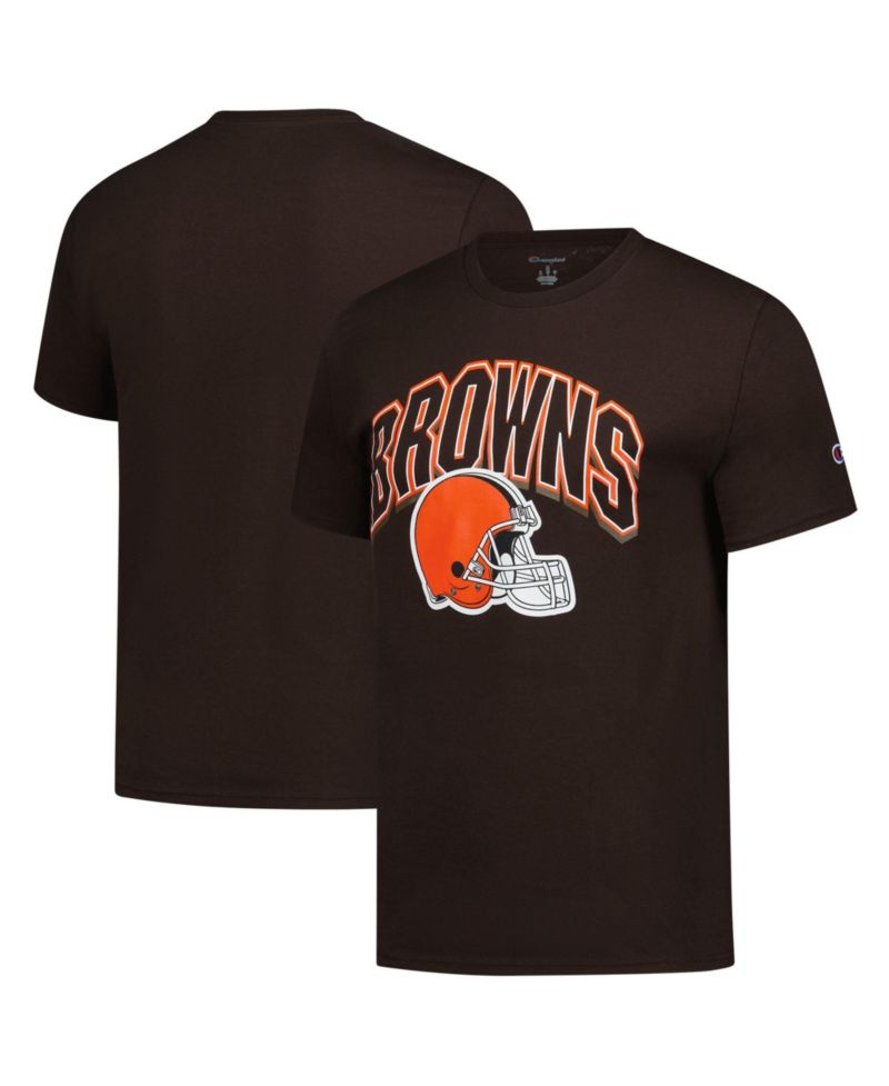 Men's Cleveland Browns Screen Print Relaxed-Fit T-Shirt