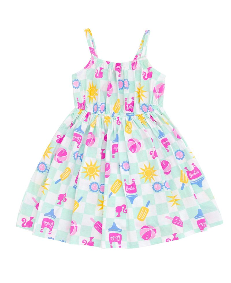 Girls Square Neck Cami Dress