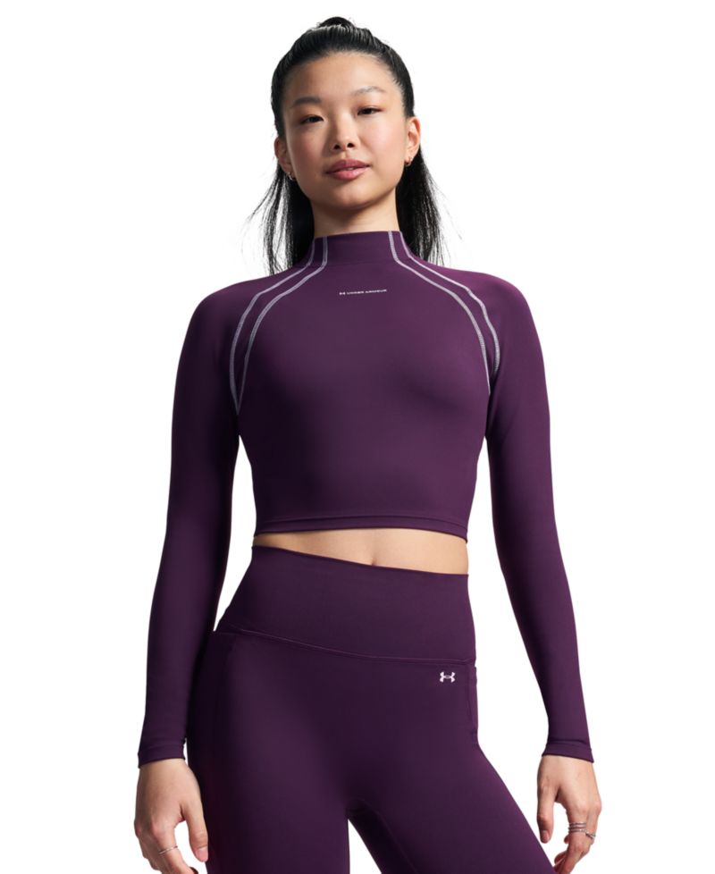 Women's Motion Long-Sleeve Mock-Neck Top