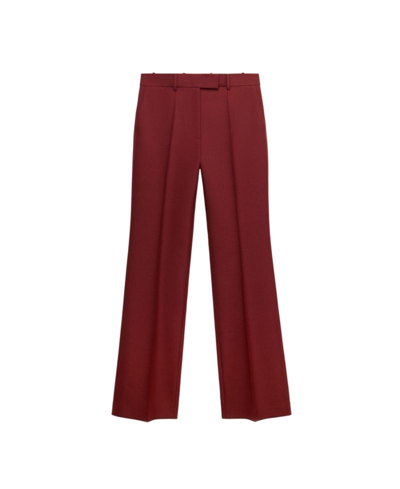 Women's Selection Wide-Leg Seam Detail Suit Pants