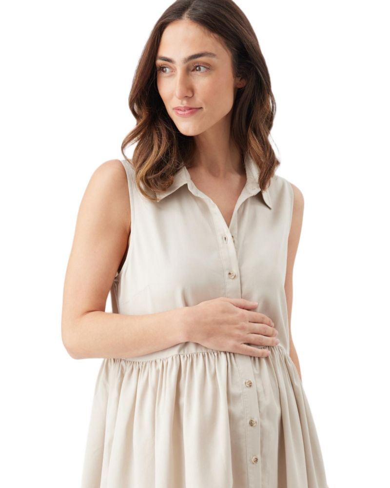 Women's Ripe Chloe Tencel Dress Sand