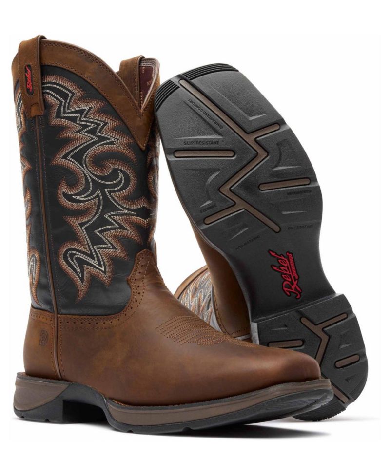 Men's Rebel by Durango Pull-on Western Boot