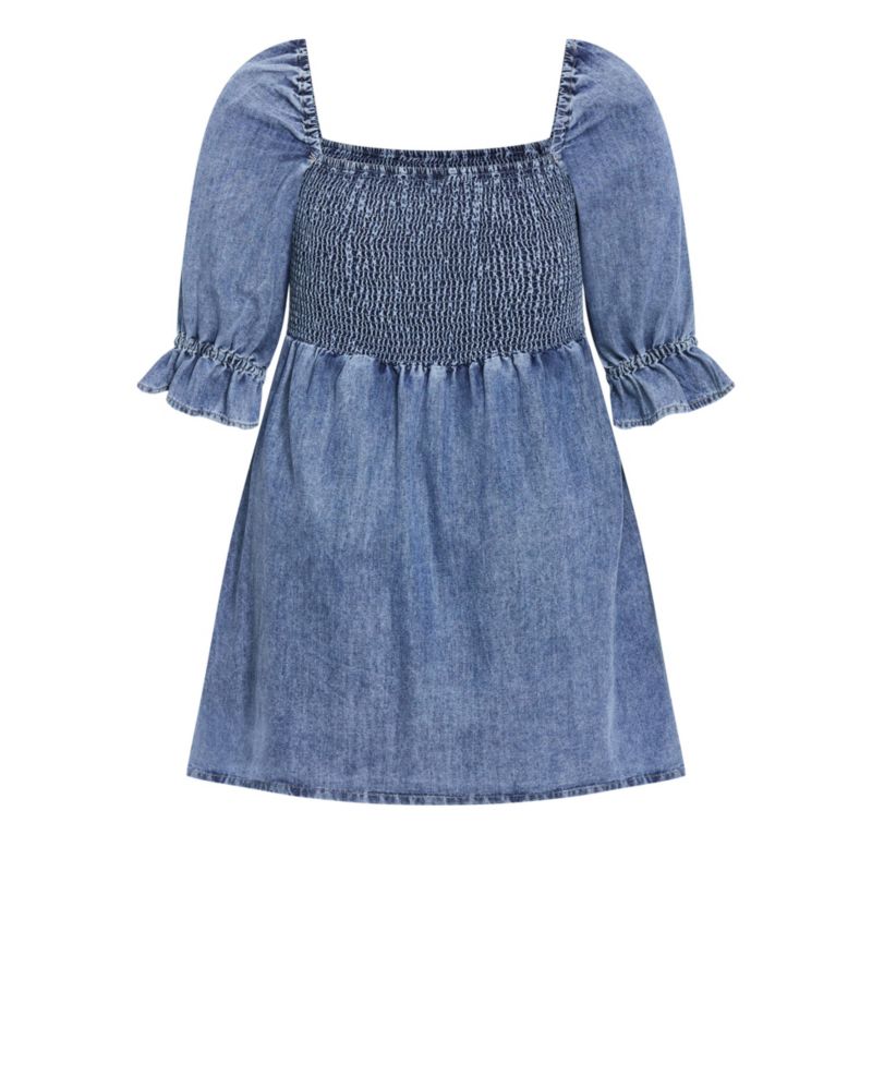 Women's Kaitlyn Denim Midi Dress