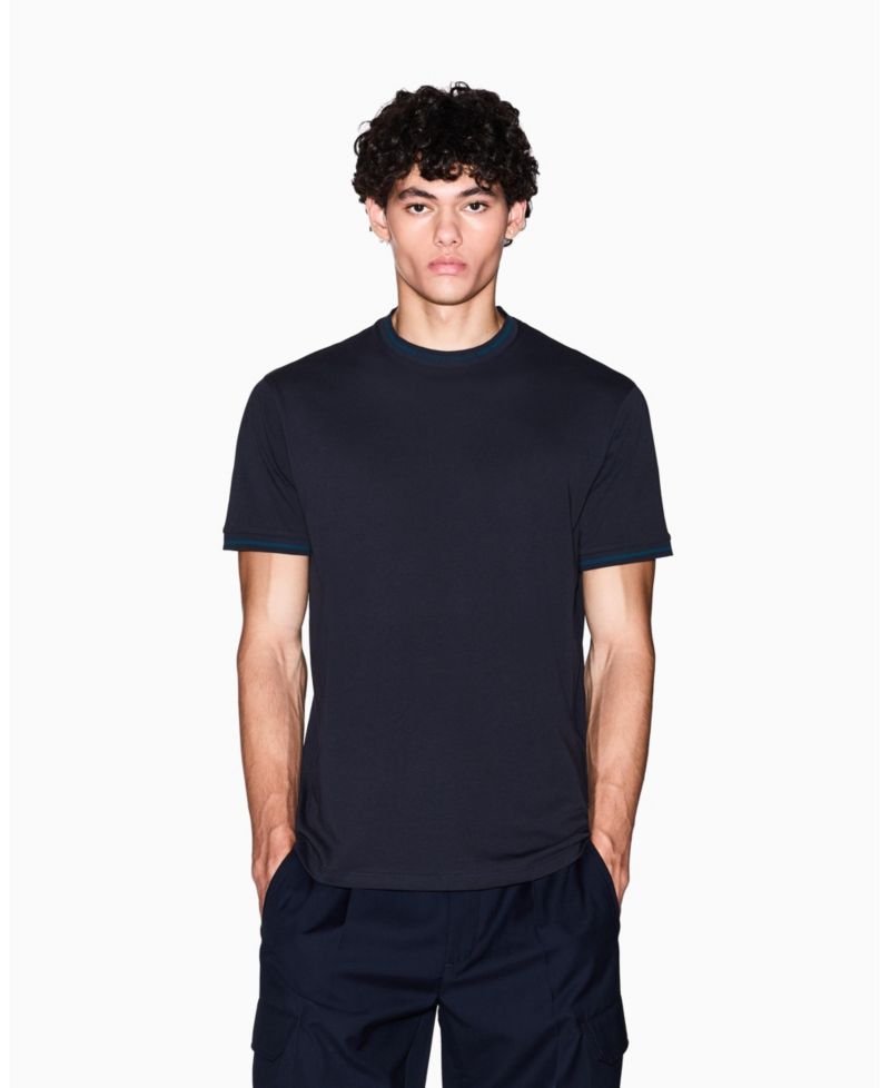 Men's Tipped Logo T-Shirt