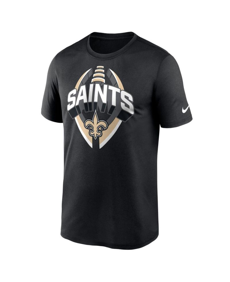 Men's Black New Orleans Saints Legend Icon Performance T-Shirt