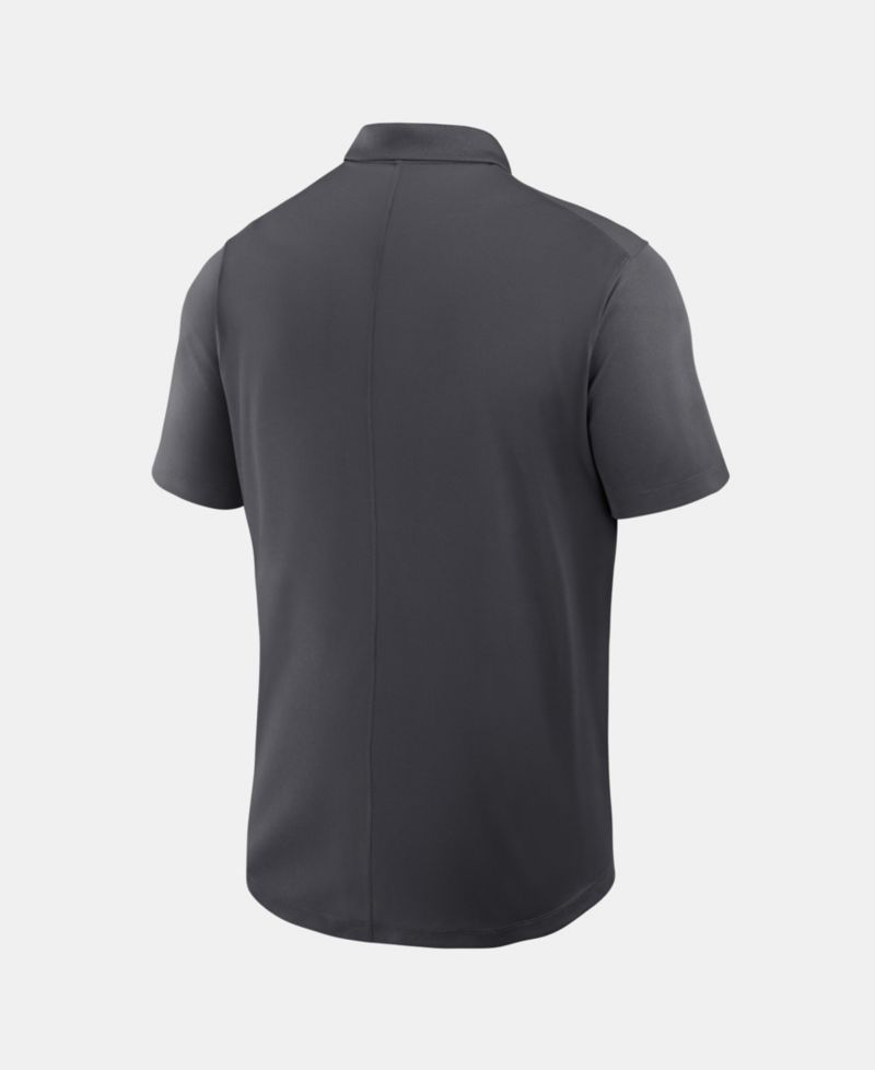 Men's Anthracite Alabama Crimson Tide Dri-FIT Victory Polo Shirt