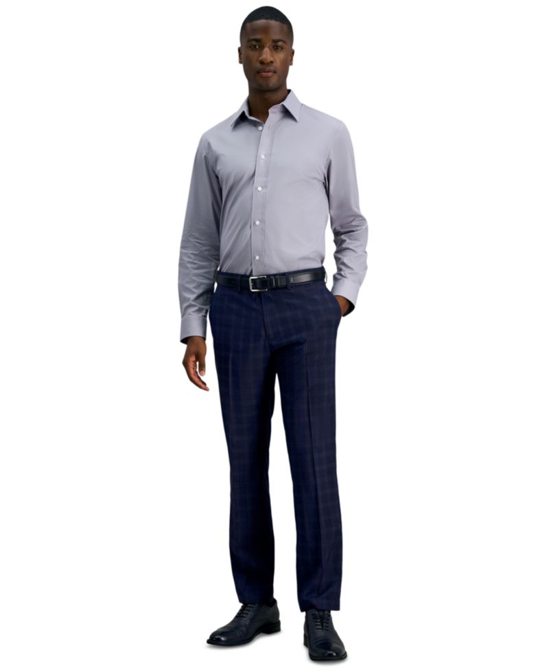 Men's Slim-Fit Stretch Dress Pants