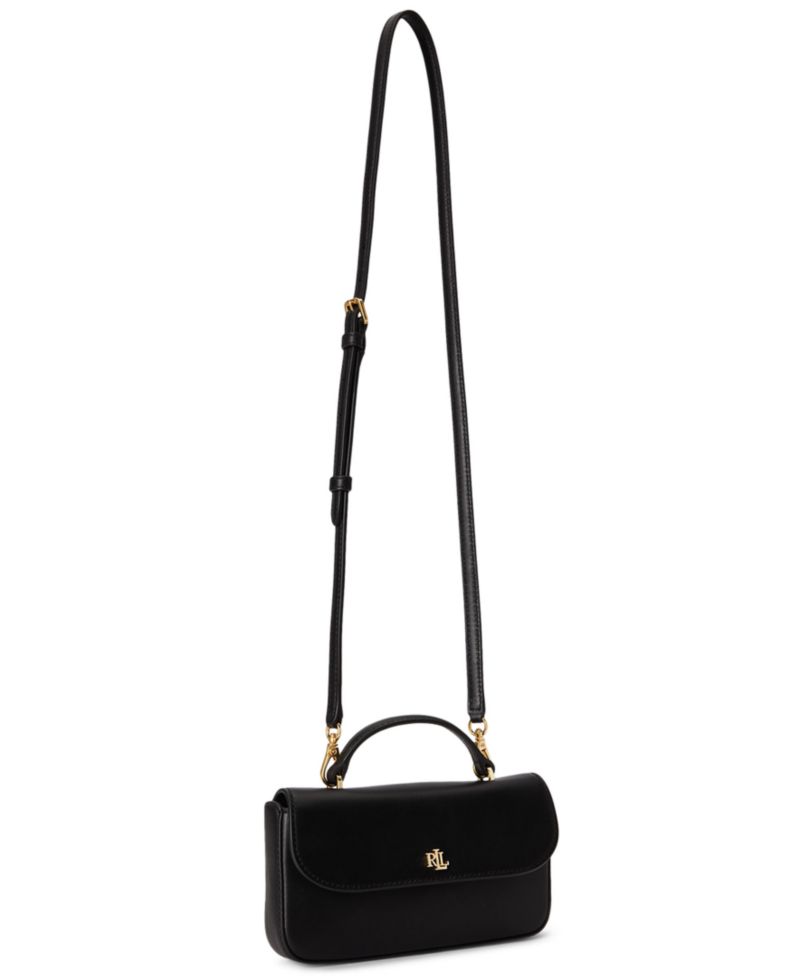 Marcy Small Smooth Leather Crossbody Bag