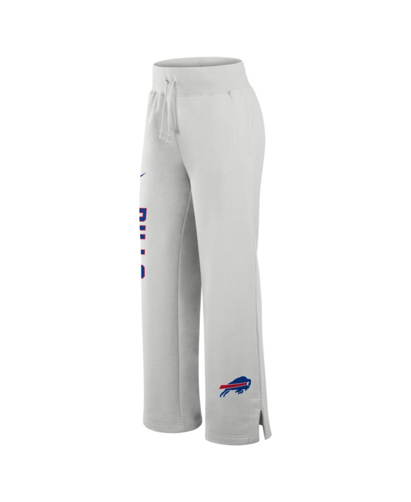 Women's Gray Buffalo Bills Primetime Phoenix Fleece Wide-Leg Sweatpants