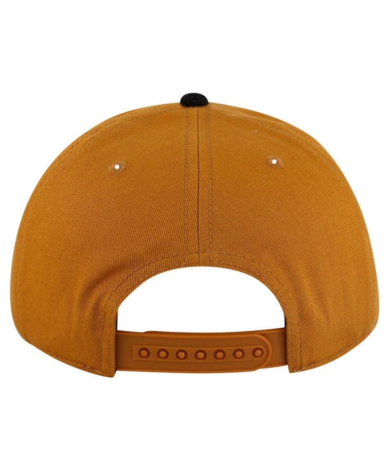 Men's Tan/Black Philadelphia Flyers Burnett Adjustable Hat
