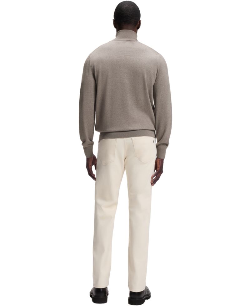 Men's Straight-Fit Cotton-Cashmere Blend Jeans