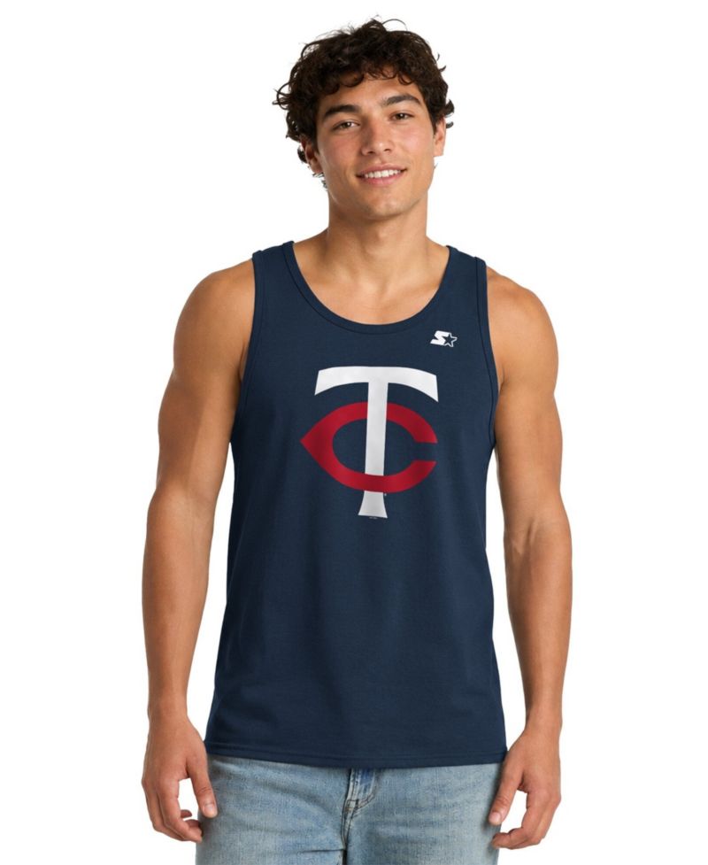 Men's Navy Minnesota Twins Tank Top