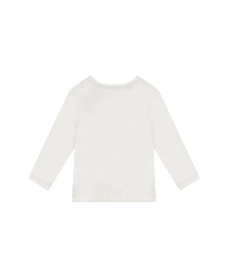 Little Girls 6-8 Cotton Long Sleeve T-Shirt
