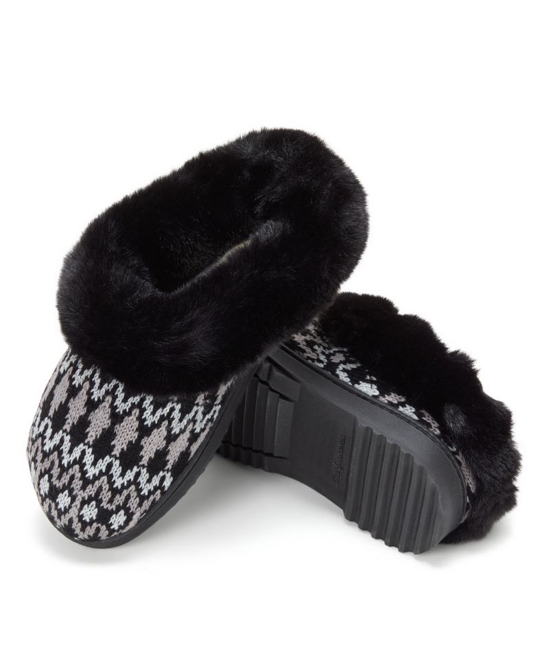 Women's Hannah Knit Clog House Shoe Slipper