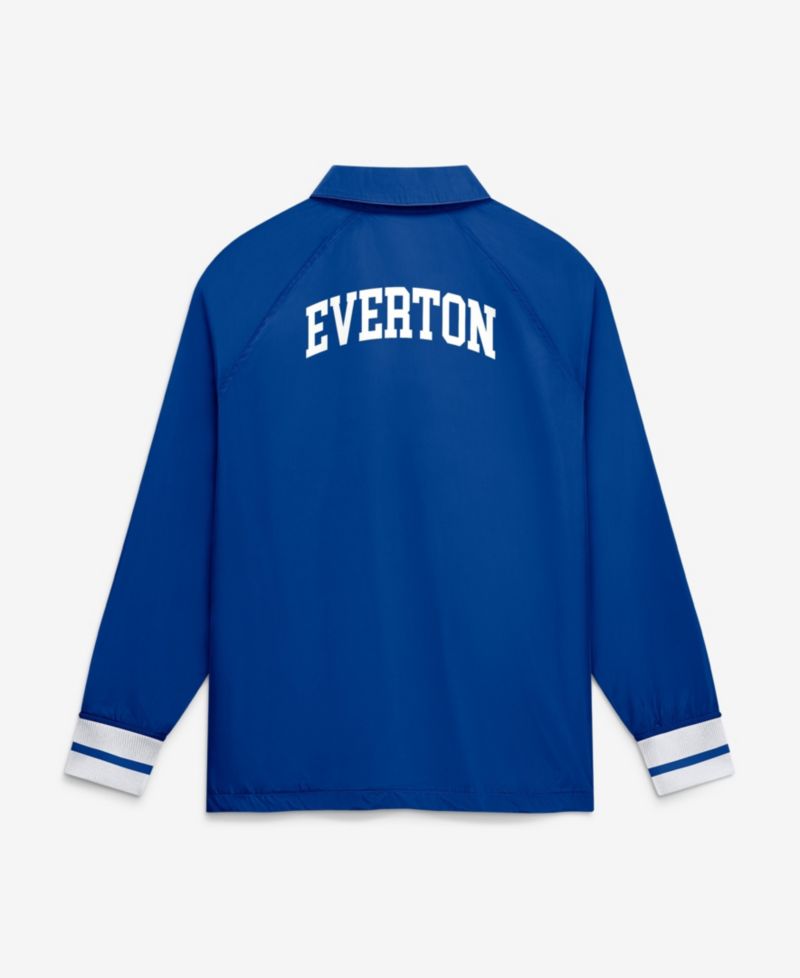 Men's Everton FC Classics Coach Full-Zip Rib-Knit Cuffs Jacket