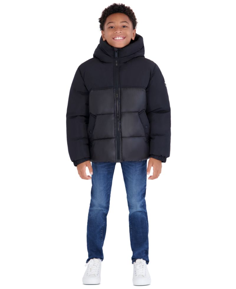 Toddler Boys' 2T-5T Long-Sleeve Puffer Jacket