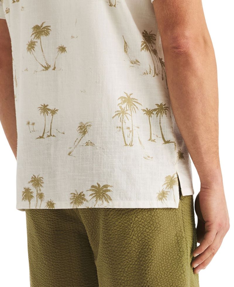 Men's Printed Short-Sleeve Shirt