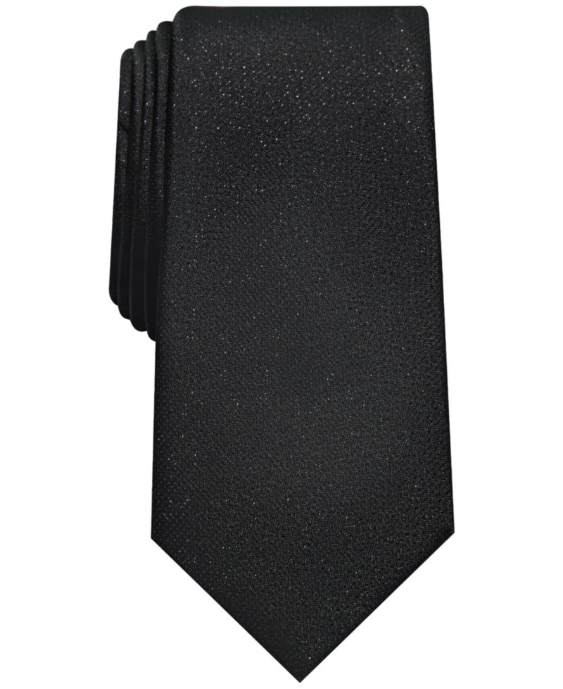 Men's Metallic Texture Slim Tie