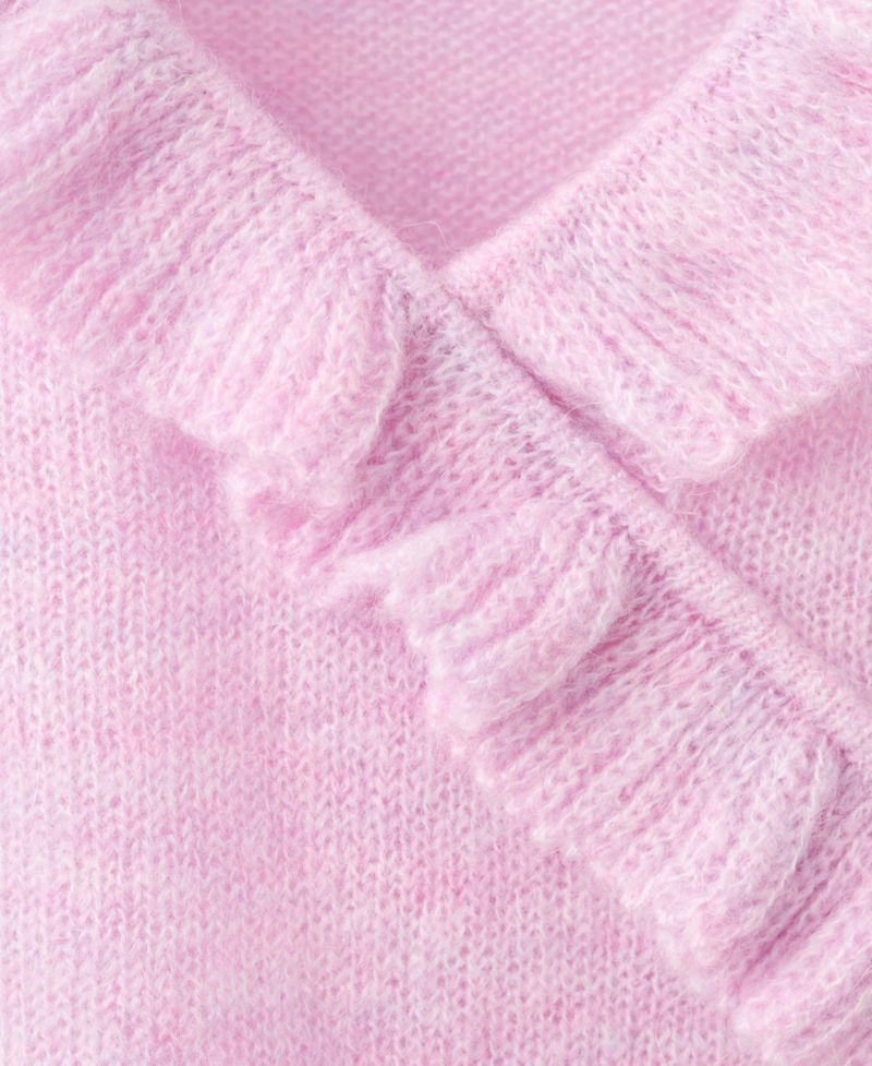 Women's Ruffle Knit Top