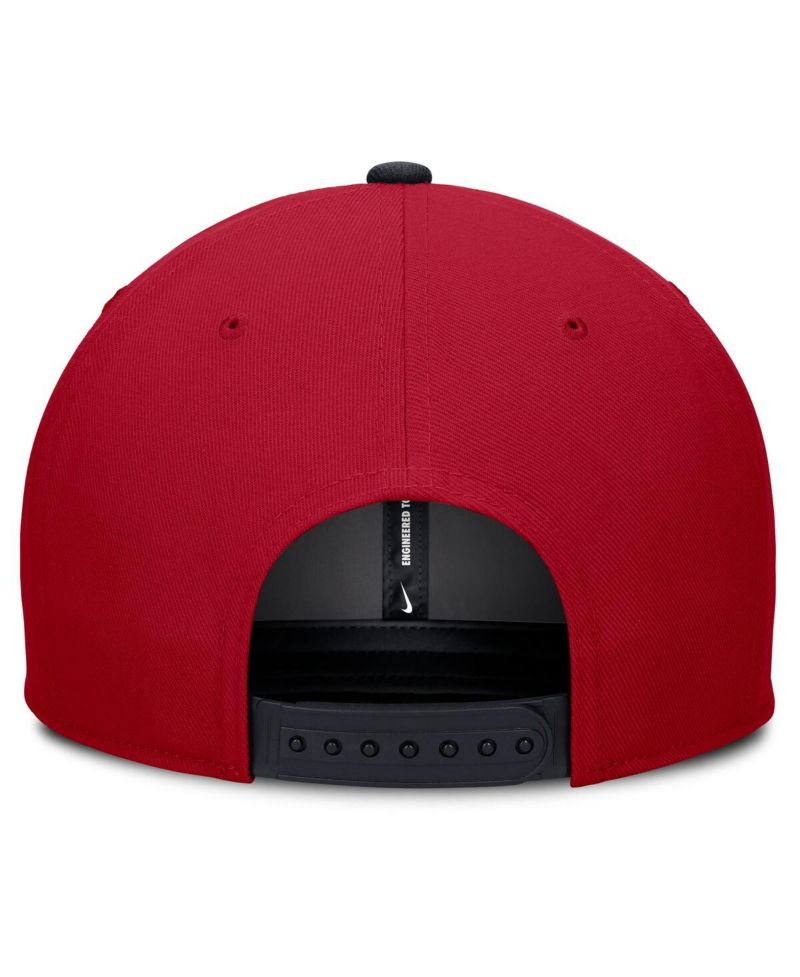Men's Red/Navy Washington Nationals Pro Performance Snapback Hat