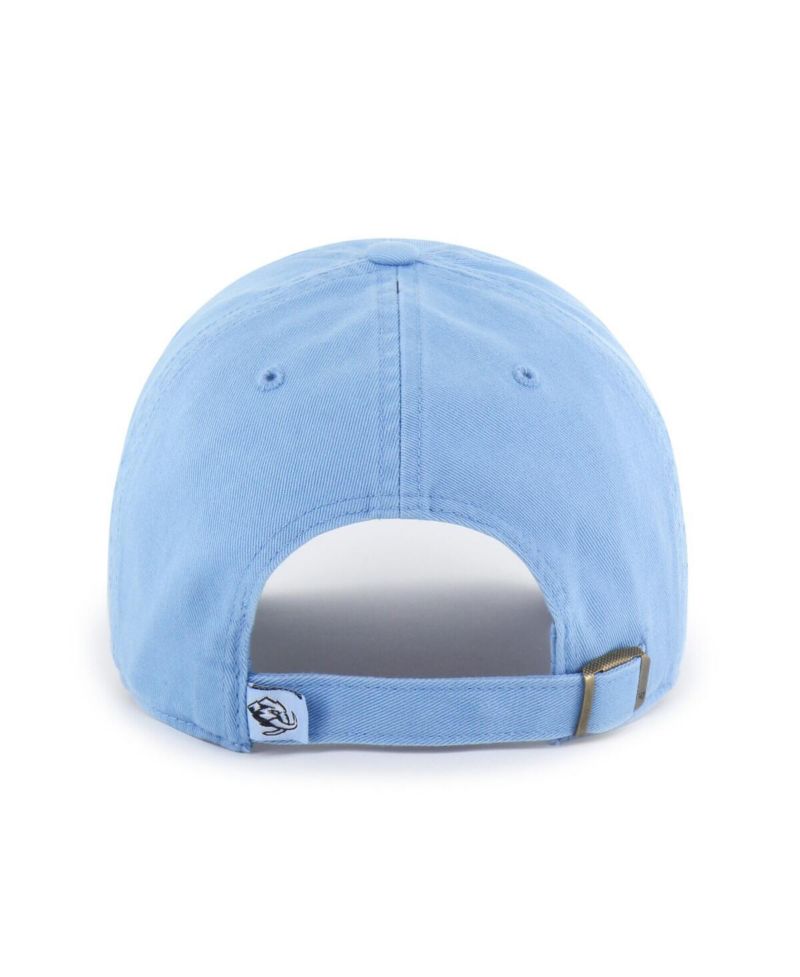 Men's Light Blue Utah Mammoth Alternate Logo Clean Up Adjustable Hat