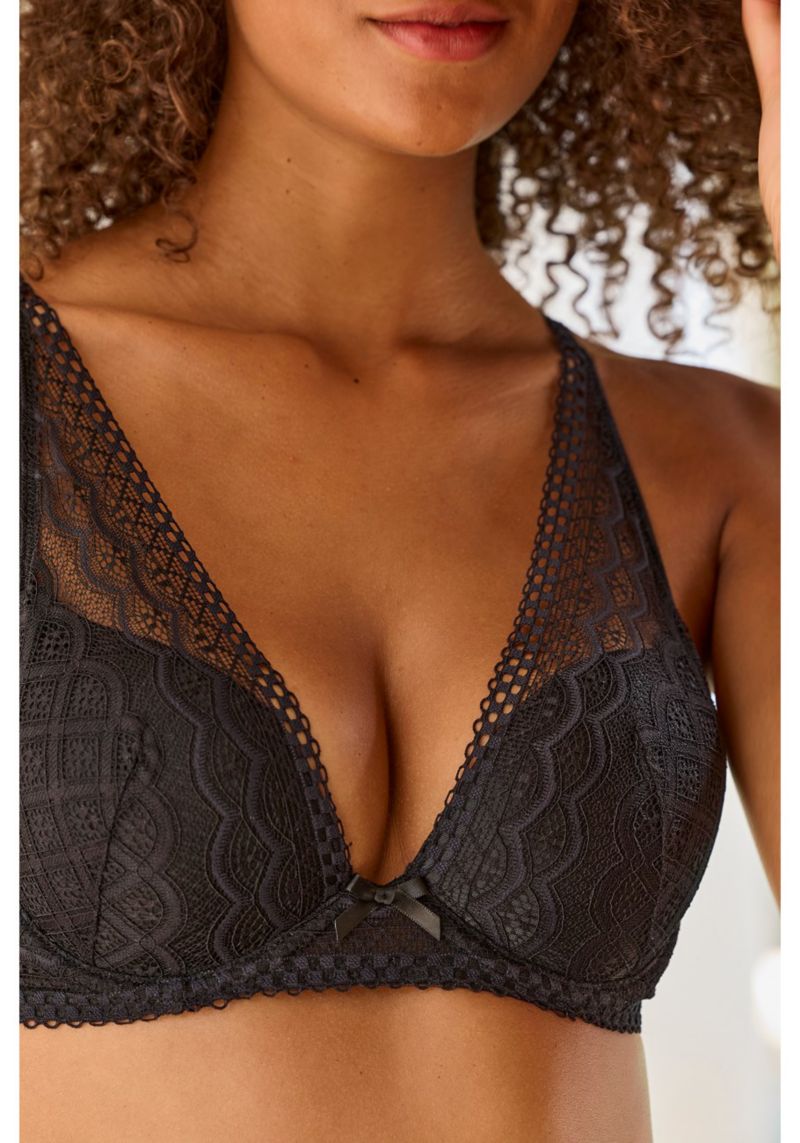 Women's 2-Pack Lace Underwire Push-Up Padded Push-Up Bra