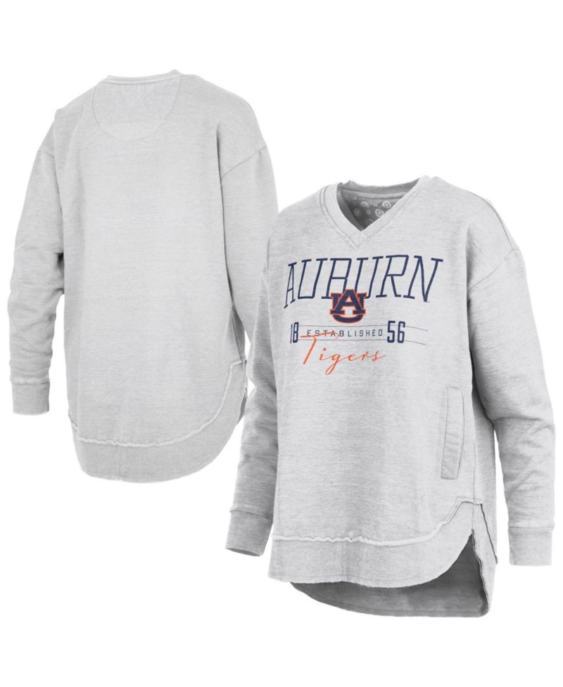 Women's Auburn Tigers Marcus East Hall Poncho V-Neck Graphic Sweatshirt