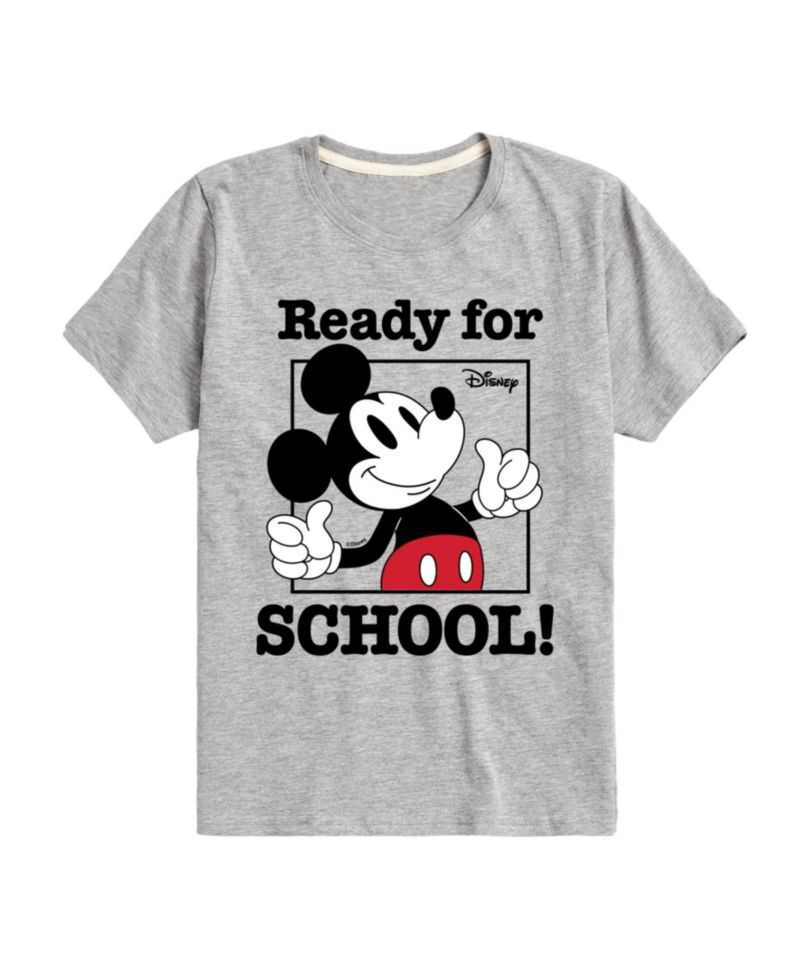 Big Boys Disney Ready For School Graphic Tee
