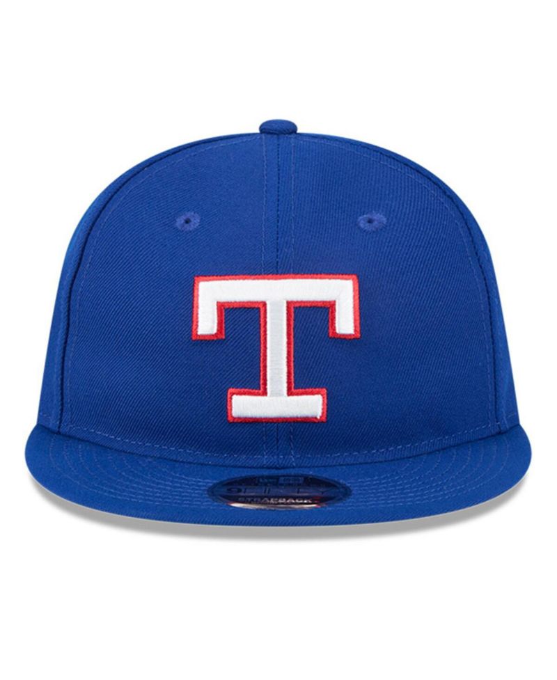 Men's Royal Texas Rangers Baseball Hall of Fame Retro Crown 9FIFTY Adjustable Hat