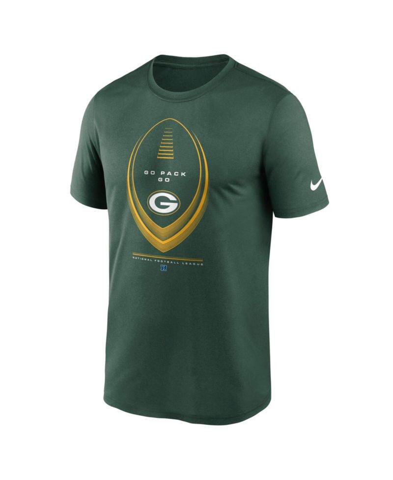 Men's Green Green Bay Packers Big & Tall Legend Icon Dri-FIT T-Shirt