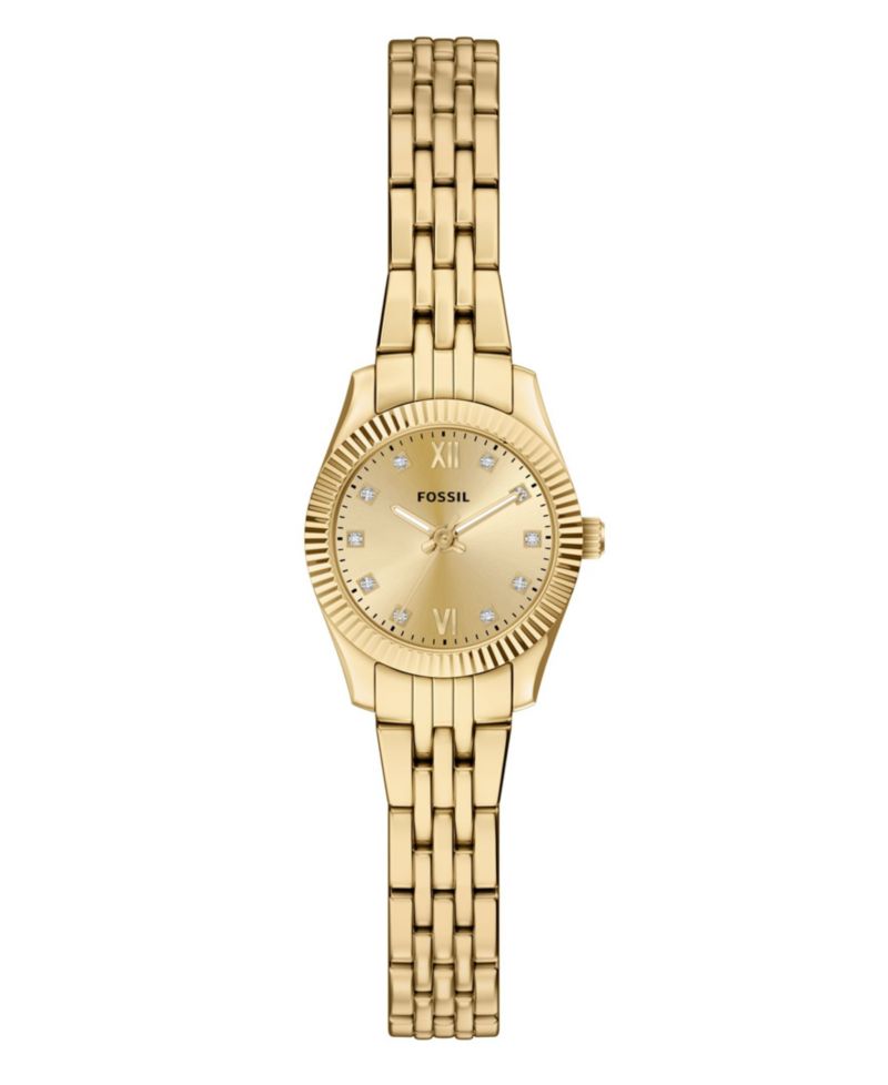 Women's Scarlette Mini Three-Hand Gold-Tone Stainless Steel Watch, 20mm