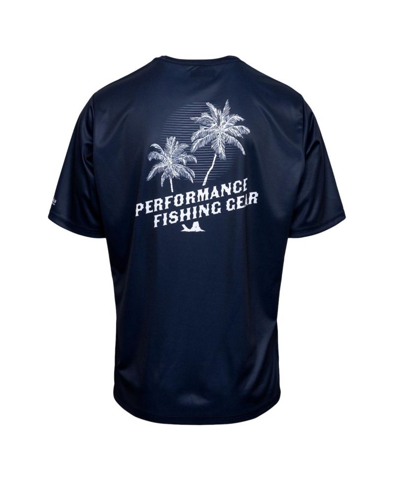 Men's Navy Dallas Cowboys Terminal Tackle Performance Fishing Omni-Shade T-Shirt