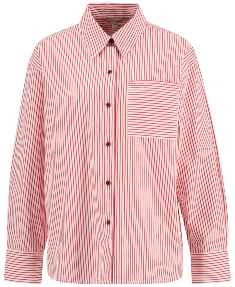 Women's Long-Sleeve Polly Striped Shirt