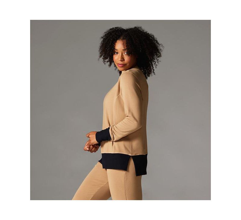 Women's Cozy Funnel Neck Sweatshirt